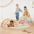 Load image into Gallery viewer, Tiny Land® 7-in-1 Rainbow Climbing Set