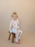 Load image into Gallery viewer, Bamboo Zip Romper | Pasta Club