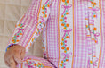 Load image into Gallery viewer, Bamboo Zip Romper | Gingham & Flowers