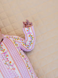 Load image into Gallery viewer, Bamboo Zip Romper | Gingham & Flowers