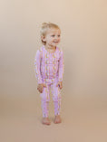 Load image into Gallery viewer, Bamboo Two Piece Set | Gingham & Flowers