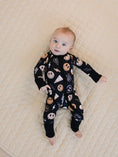 Load image into Gallery viewer, Bamboo Zip Romper | Rad Vibes
