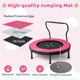 Load image into Gallery viewer, 40 Inch Trampoline for Kids Indoor Outdoor Fitness Trampoline