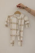 Load image into Gallery viewer, Bamboo Zip Pajamas | Ellis Plaid