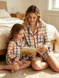 Load image into Gallery viewer, Mommy and Me Fall Plaid Pajama Set