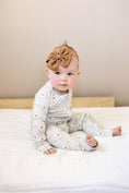 Load image into Gallery viewer, Beary Sleepy Zippy Romper