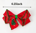 Load image into Gallery viewer, Winter Christmas tree Hair Clip