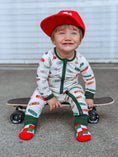Load image into Gallery viewer, Red + Green Checker