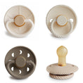 Load image into Gallery viewer, FRIGG Natural Rubber Pacifier 4-Pack