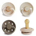 Load image into Gallery viewer, FRIGG Natural Rubber Pacifier 4-Pack