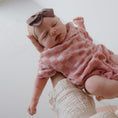 Load image into Gallery viewer, Terry T-Shirt Romper | Sea Pink