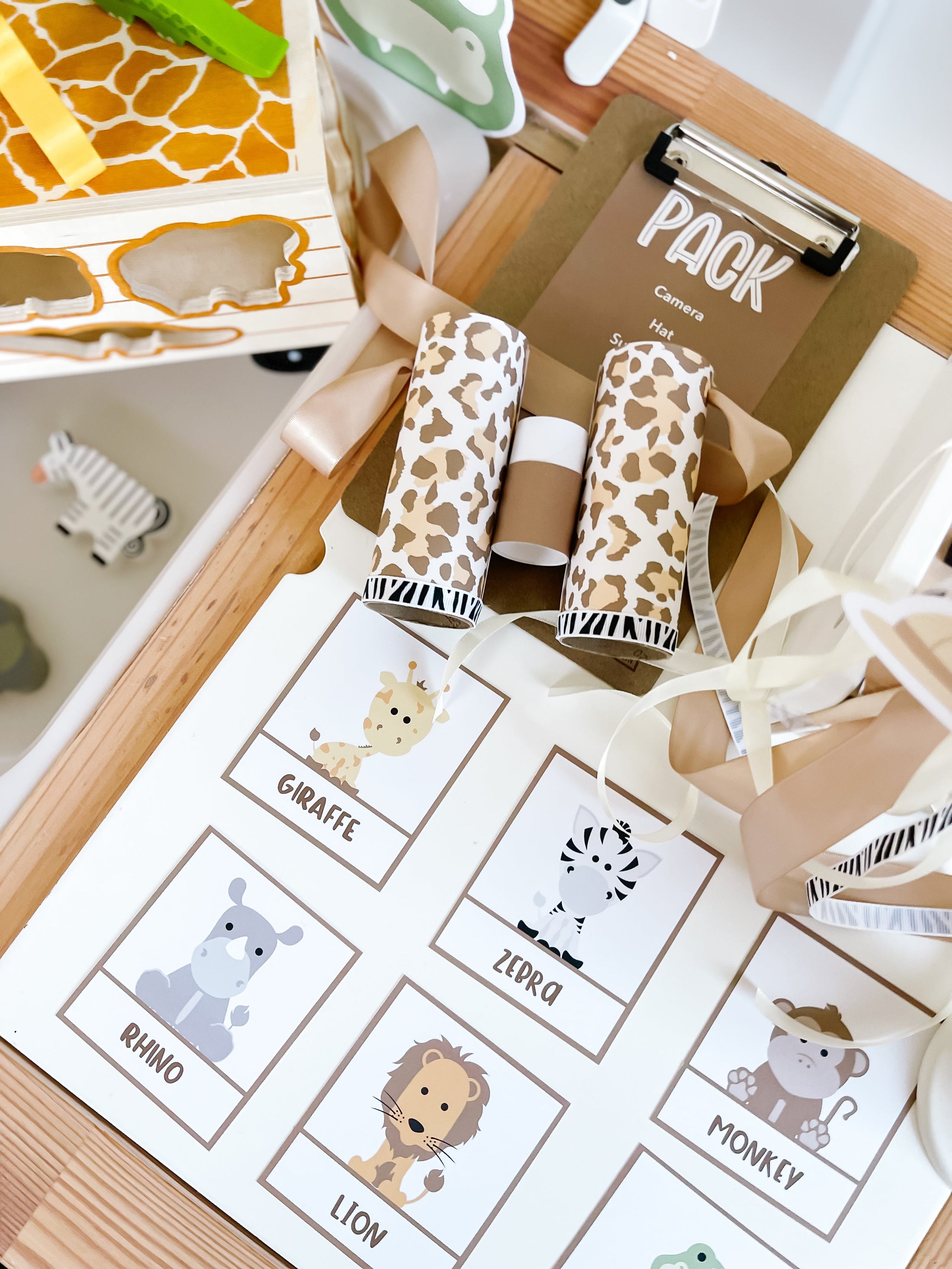 Safari Adventure Dramatic Play Kit