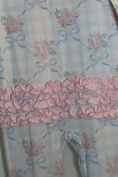 Load image into Gallery viewer, Max and Pippa - Gingham Floral Bow Bamboo Convertible Zippie