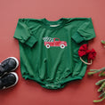 Load image into Gallery viewer, Christmas Tree Truck Bamboo Sweatshirt Romper
