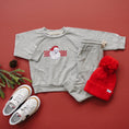 Load image into Gallery viewer, Checkered Santa Christmas Bamboo Crewneck & Jogger Set