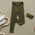 Load image into Gallery viewer, Cozy Ribbed Bamboo Leggings for Kids - Multiple Colors