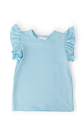 Load image into Gallery viewer, Bluebird S/S Ruffle Tee