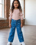 Load image into Gallery viewer, Bow Belle Denim Jeans