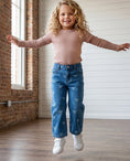 Load image into Gallery viewer, Bow Belle Denim Jeans