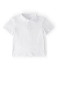 Load image into Gallery viewer, Boys White S/S Polo
