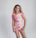 Load image into Gallery viewer, Bright Smiley Shortie Leotard