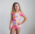 Load image into Gallery viewer, Bright Smiley Shortie Leotard