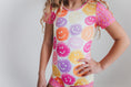 Load image into Gallery viewer, Bright Smiley Shortie Leotard