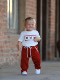 Load image into Gallery viewer, Boys Christmas Reindeer T-Shirt & Pants Set