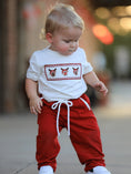 Load image into Gallery viewer, Boys Christmas Reindeer T-Shirt & Pants Set