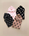 Load image into Gallery viewer, Hooded Bubble Romper | Pink Bolts