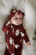 Load image into Gallery viewer, Bamboo Zip Pajamas | Vintage Santa
