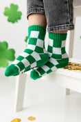 Load image into Gallery viewer, Green Checker