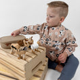 Load image into Gallery viewer, The Grayson Long Sleeve Bib - Farm