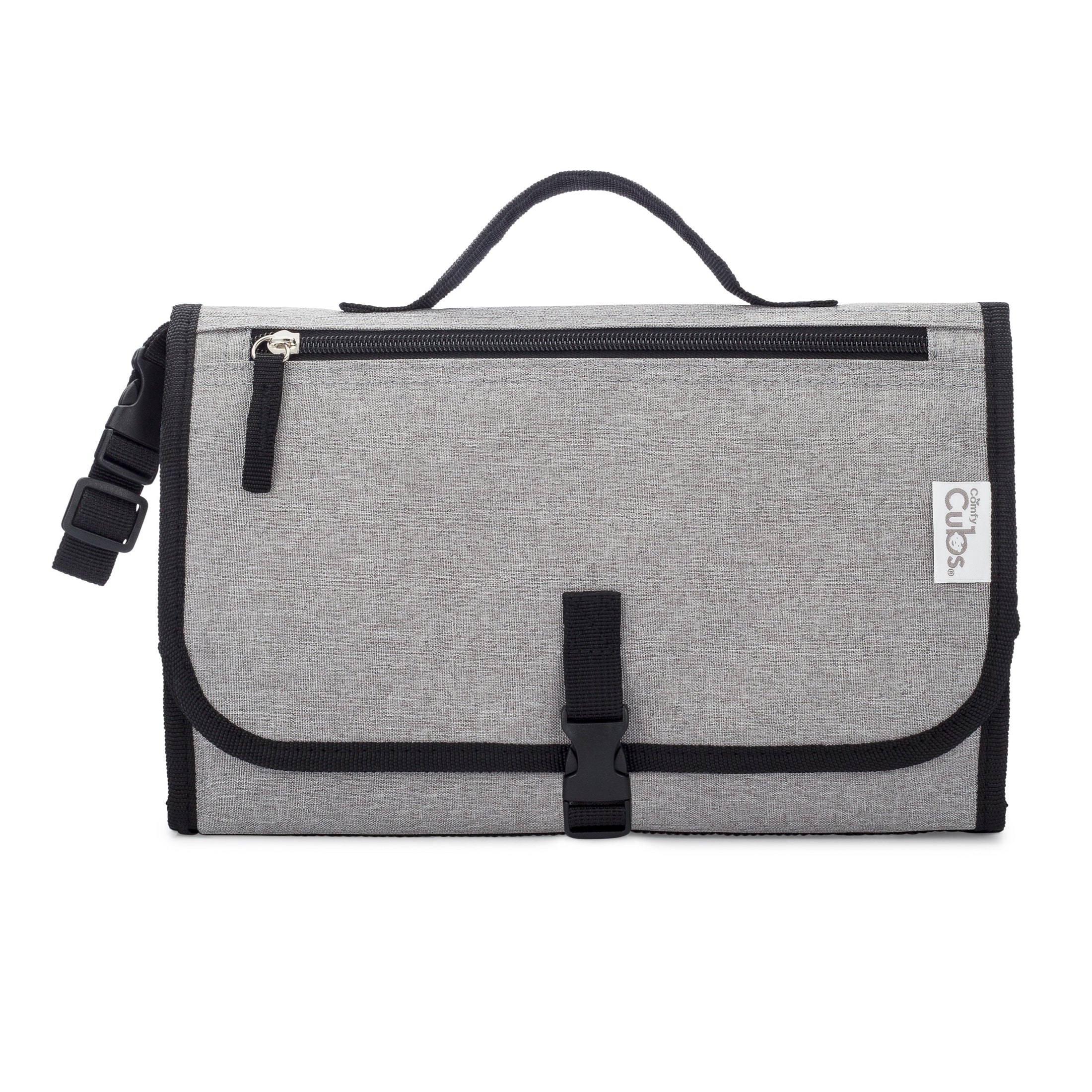 Portable Large Changing Pad in Solid Grey