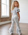 Load image into Gallery viewer, Camo Belle Ruffle Denim Jeans