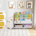 Load image into Gallery viewer, Car Themed Kids Toy Storage and Bookshelf
