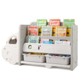 Load image into Gallery viewer, Car Themed Kids Toy Storage and Bookshelf