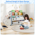 Load image into Gallery viewer, Car Themed Kids Toy Storage and Bookshelf