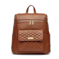 Load image into Gallery viewer, Signature Diaper Bag Caramel