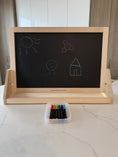 Load image into Gallery viewer, Wooden Tabletop Easel | 3-in-1 Magnetic Art Station