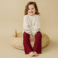 Load image into Gallery viewer, Christmas Ribbed Flared Leggings - Red or Green