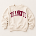 Load image into Gallery viewer, Thankful Varsity Kids Tee or Sweatshirt (Cream)