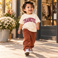 Load image into Gallery viewer, Thankful Varsity Kids Tee or Sweatshirt (Cream)