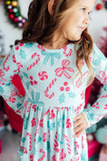 Load image into Gallery viewer, Christmas Cheer L/S Pocket Twirl Dress