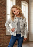 Load image into Gallery viewer, City Scout Fringe Denim Jacket