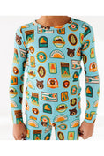 Load image into Gallery viewer, Bamboo Pajama Set - Let's Explore Nature Badges