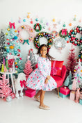 Load image into Gallery viewer, Cocoa Kisses L/S Pocket Twirl Dress