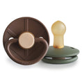 Load image into Gallery viewer, FRIGG Little Viking Natural Rubber Pacifier 2-Pack