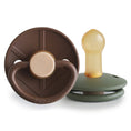 Load image into Gallery viewer, FRIGG Little Viking Natural Rubber Pacifier 2-Pack