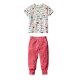 Load image into Gallery viewer, Jogger Set - Down East Daydreams, Coral Stripe